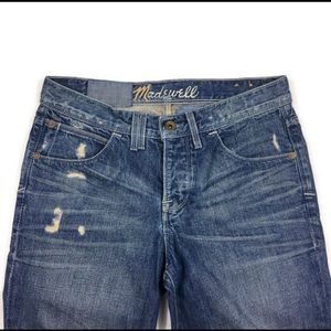 Madewell distressed jeans